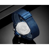 Montre homme « Tactical Silver Mesh » double affichage – NAVIFORCE 9153