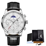 Herrenuhr „Sky Chrono“ mit Mondphase – LIGE