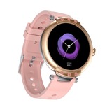 Elegante Smartwatch da Donna "Glow" con Strass (Oro Rosa / Bianco)