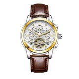 Montre automatique pour homme avec design squelette – AOKULASIC